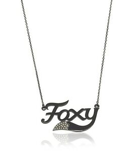 Foxy Crystal Pave Pendant Necklace