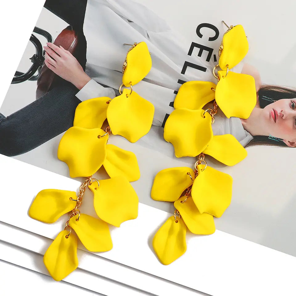 Statement Petal Earrings