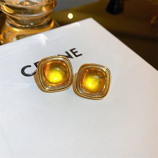 Riviera Gold Studs