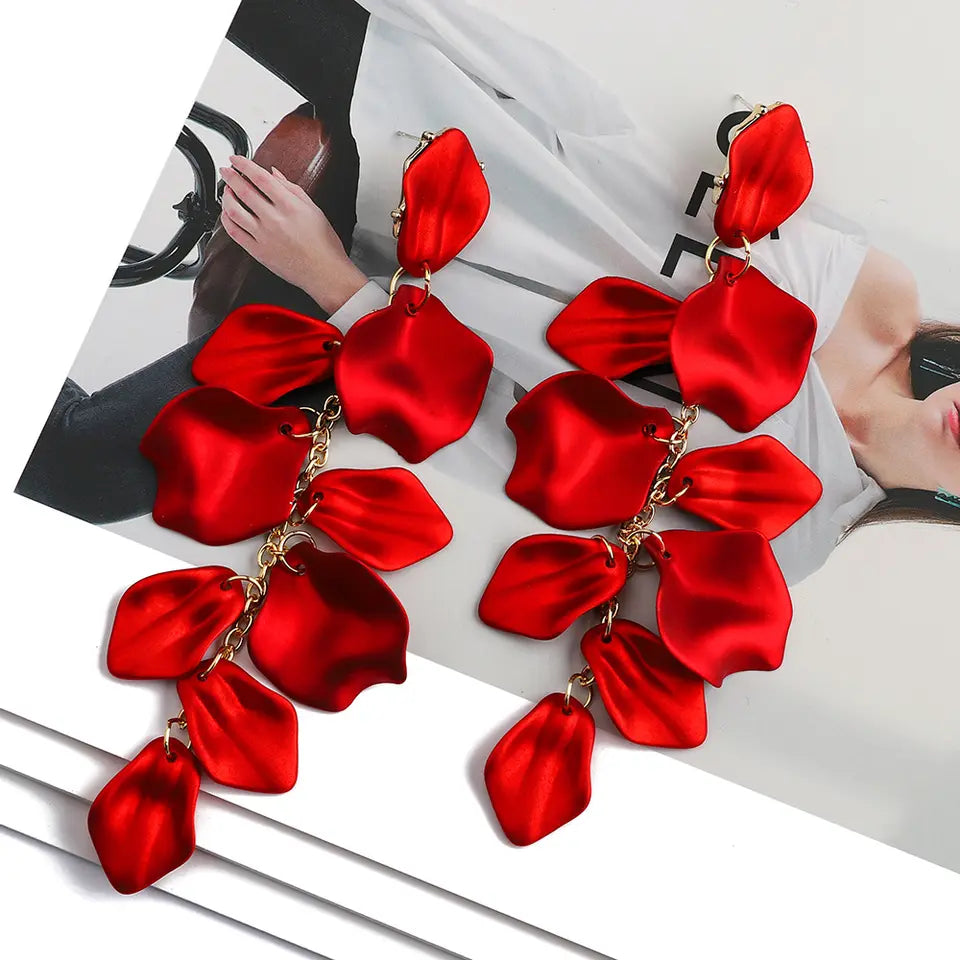 Statement Petal Earrings