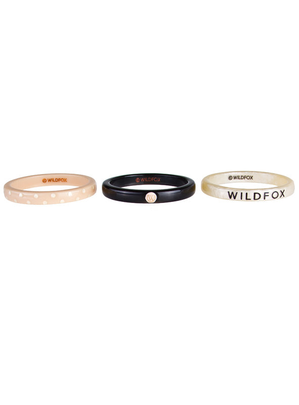 Wildfox bangle set