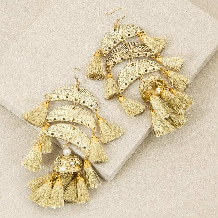 Tassel Town Earring
