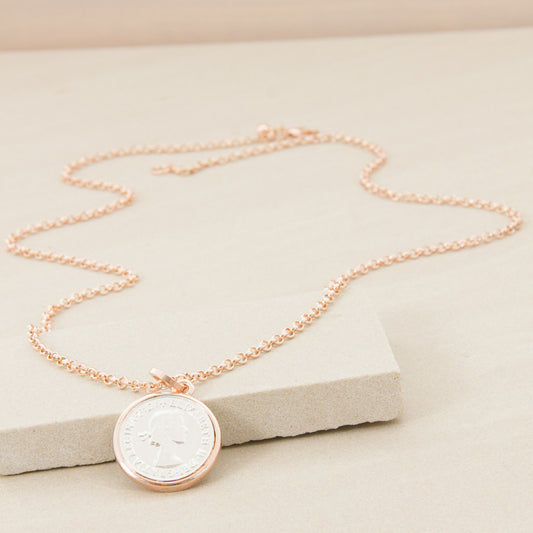 Single Coin Necklace