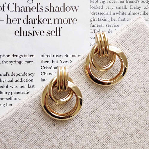 Farrah Multi Loops Drop Earring