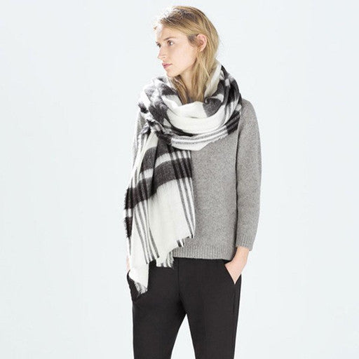 White Night Scarf