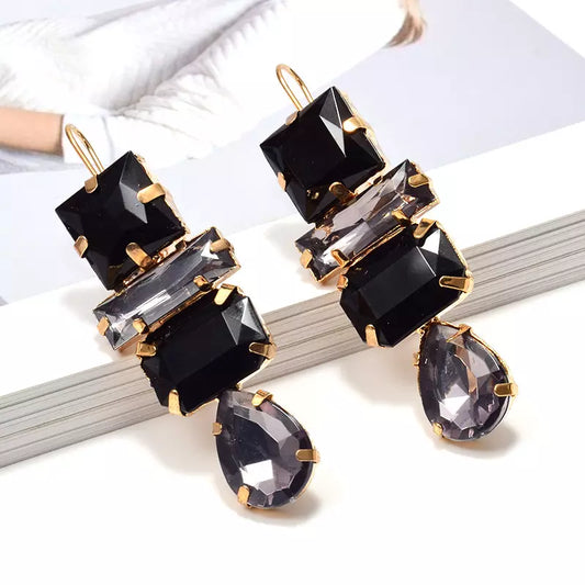 Lorenda Black Earrings