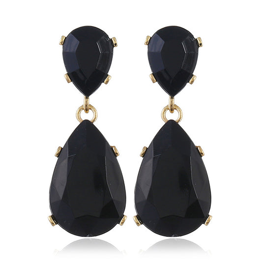 Drop Gem Earring